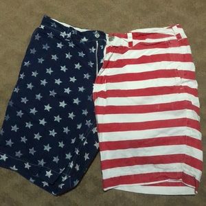 Bonobos American Flag Shorts 32